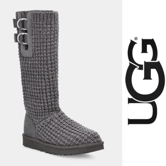 UGG Shoes - Ugg Classic Solene Tall Boots Size 9